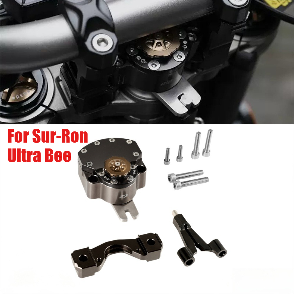Steering Damper Stabilizer Kit Cnc - Para Sur-Ron Surron Ultra Bee X,