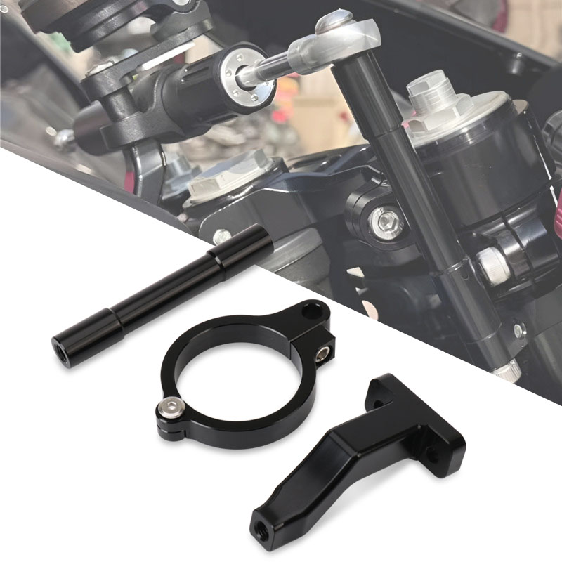 Steering Damper Stabilizer Kit Cnc - Acessórios para motocicleta CNC Kit de