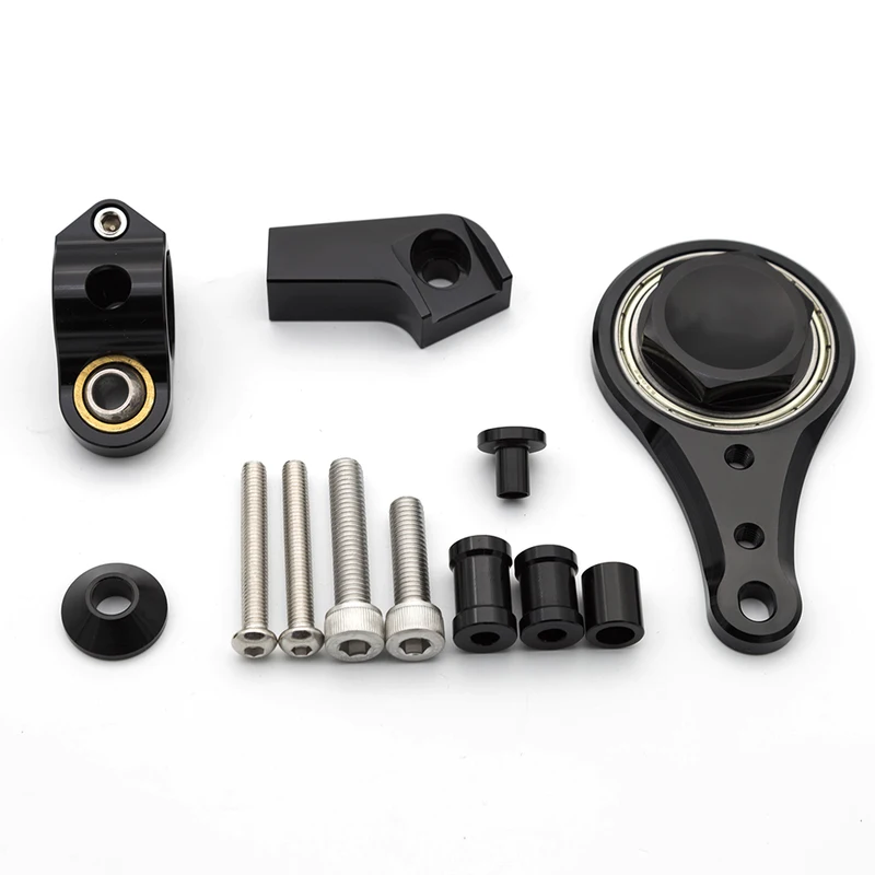Para kawasaki ninja ZX-6R zx63 - Steering Damper Stabilizer Kit Cnc avaliação e preço