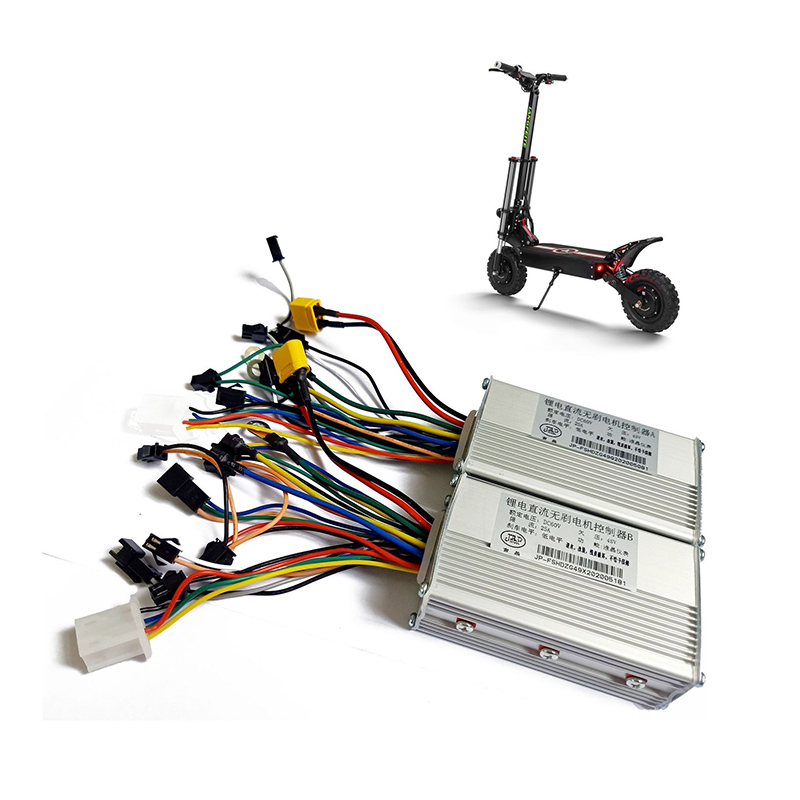 J & p scooter elétrico control - 72V 45A Dual Controller avaliação e preço