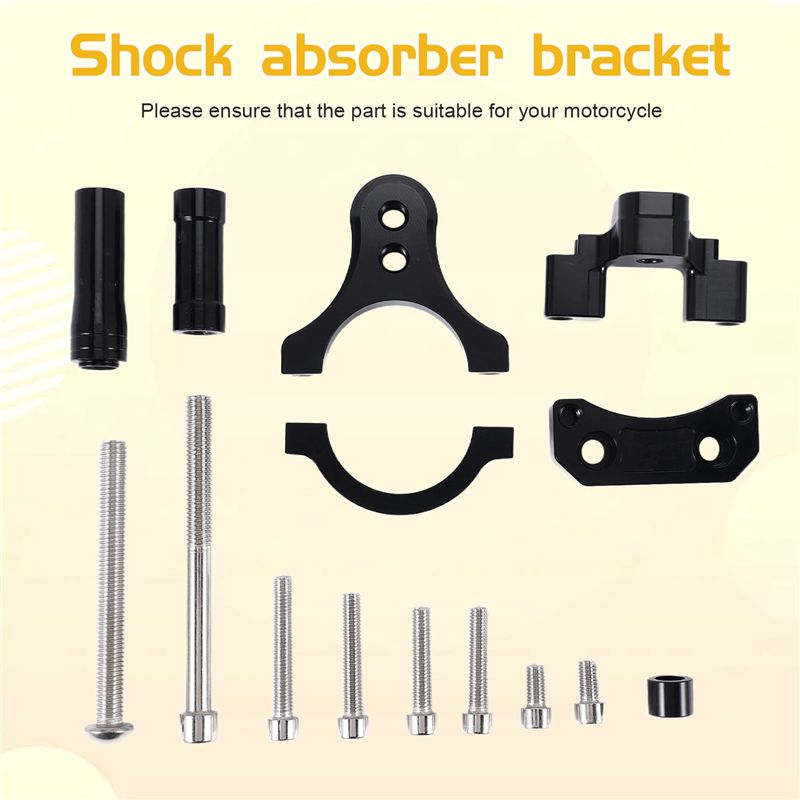 Mais Vendido - Kit de Suporte  - Steering Damper Stabilizer Kit Cnc avaliação e preço