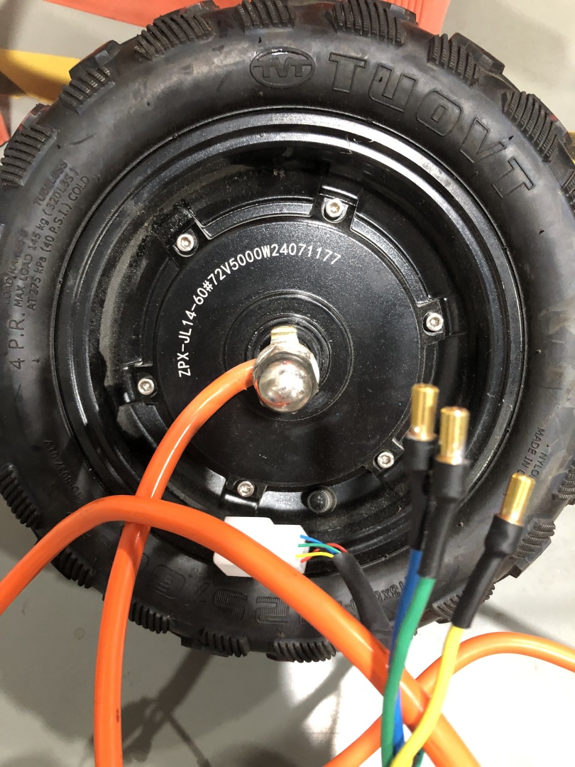 Motor de cubo sem escovas com  - 60V 5000W Brushless Hub Motor avaliação e preço